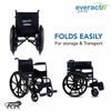 Everacticv FoldingWheelchair